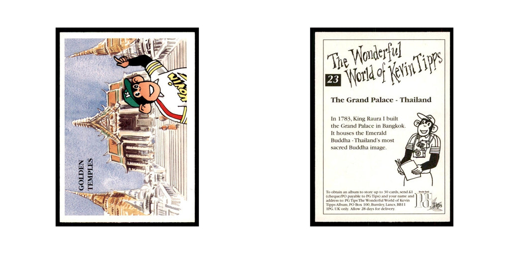 1997 PG Tips Wonderful World of Kevin Tipps The Grand Palace #23
