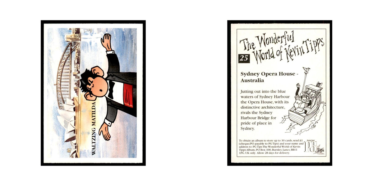 1997 PG Tips Wonderful World of Kevin Tipps Sydney Opera House #25