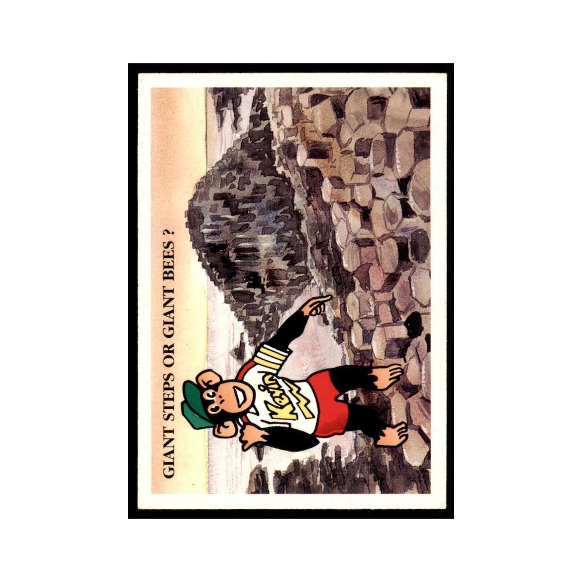 1997 PG Tips Wonderful World of Kevin Tipps The Giant's Causeway #1