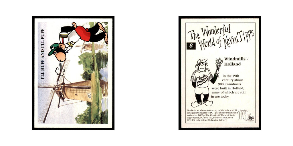 1997 PG Tips Wonderful World of Kevin Tipps Windmills #8