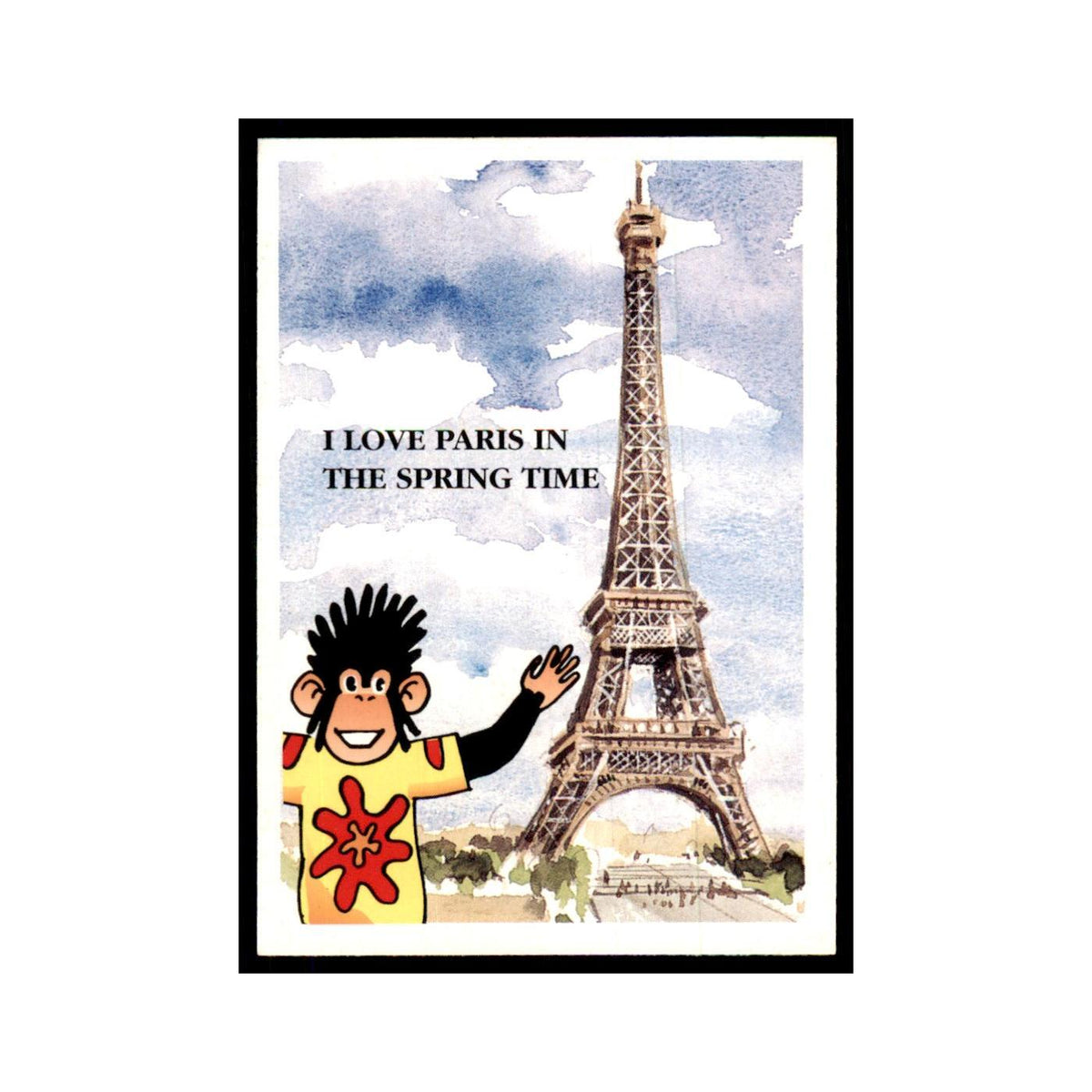 1997 PG Tips Wonderful World of Kevin Tipps The Eiffel Tower #11