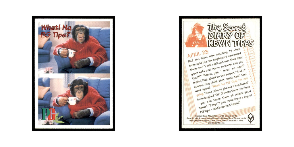 1995 PG Tips The Secret Diary of Kevin Tipps April 23 #nan