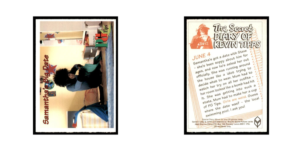 1995 PG Tips The Secret Diary of Kevin Tipps June 4 #nan