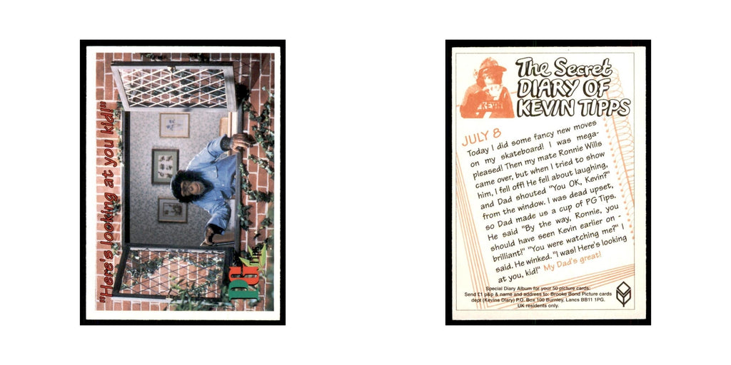 1995 PG Tips The Secret Diary of Kevin Tipps July 8 #nan