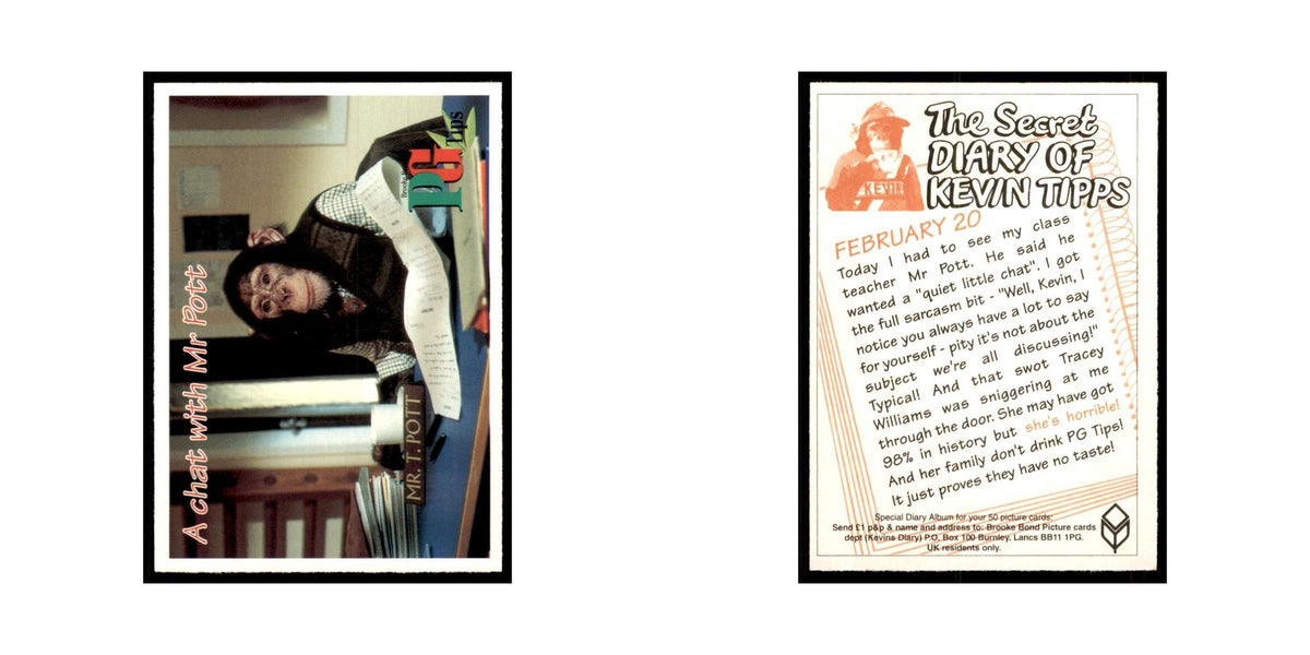 1995 PG Tips The Secret Diary of Kevin Tipps February 20 #nan