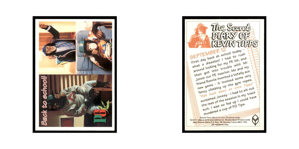 1995 PG Tips The Secret Diary of Kevin Tipps September 12 #nan