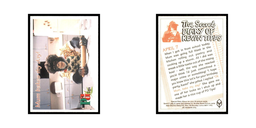 1995 PG Tips The Secret Diary of Kevin Tipps April 7 #nan