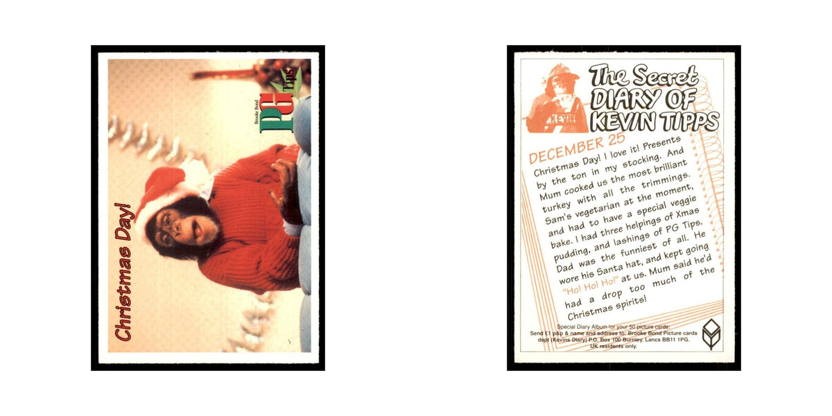1995 PG Tips The Secret Diary of Kevin Tipps December 25 #nan