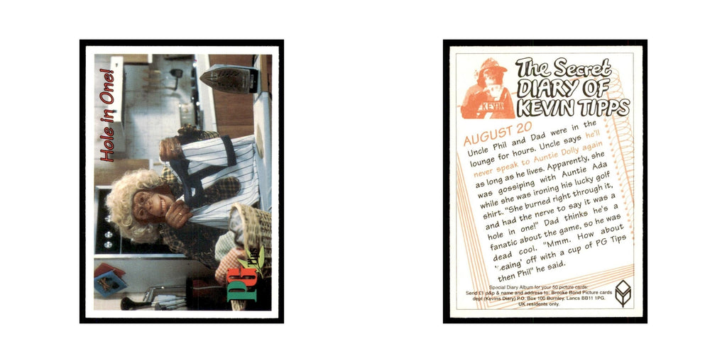 1995 PG Tips The Secret Diary of Kevin Tipps August 20 #nan