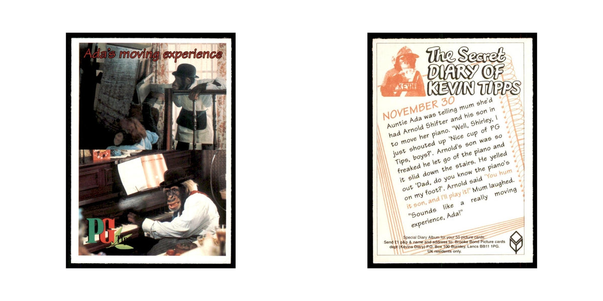 1995 PG Tips The Secret Diary of Kevin Tipps November 30 #nan