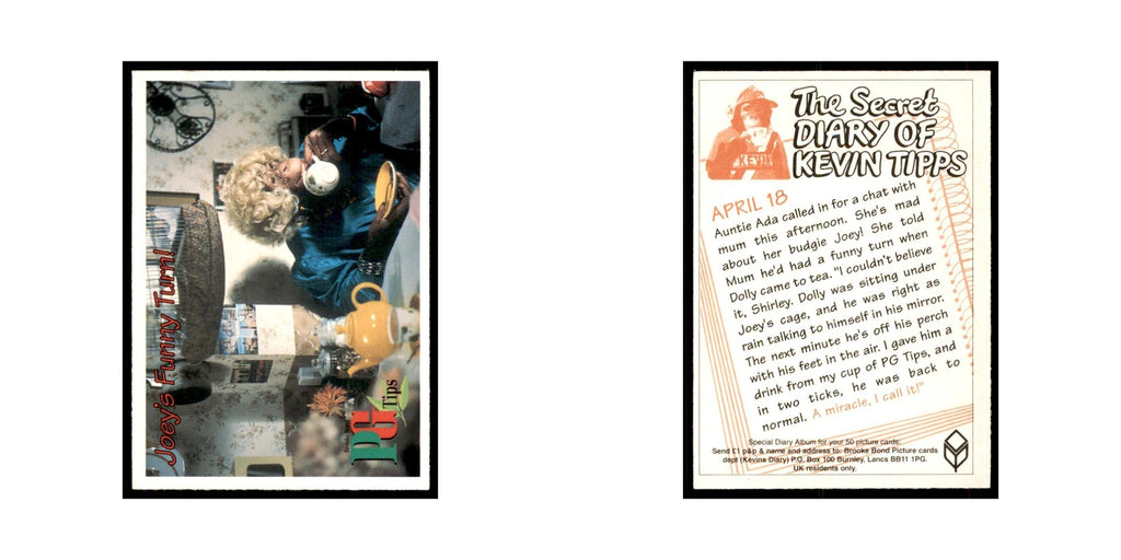 1995 PG Tips The Secret Diary of Kevin Tipps April 18 #nan