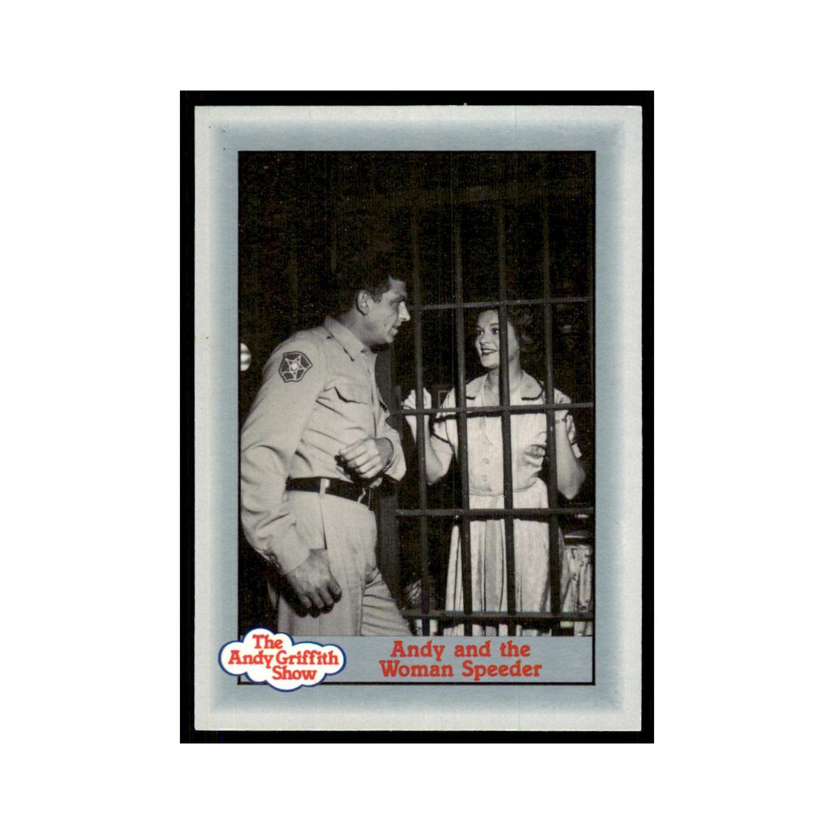 1990 Andy Griffith Show Trading Card Andy and the Woman Speeder #200