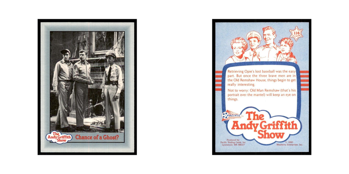 1990 Andy Griffith Show Trading Card Chance of a Ghost #116