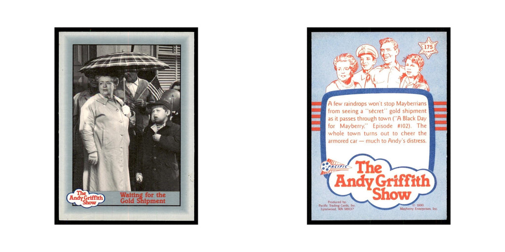 1990 Andy Griffith Show Trading Card Waiting for Gold Shipment #175