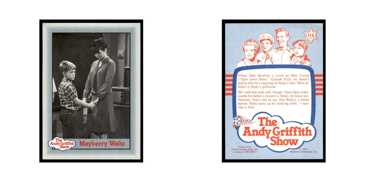 1990 Andy Griffith Show Trading Card Mayberry Waltz #114