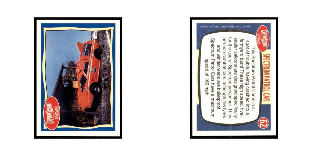 1993 ITC Captain Scarlet and the Mysterons Spectrum Patrol Car #62