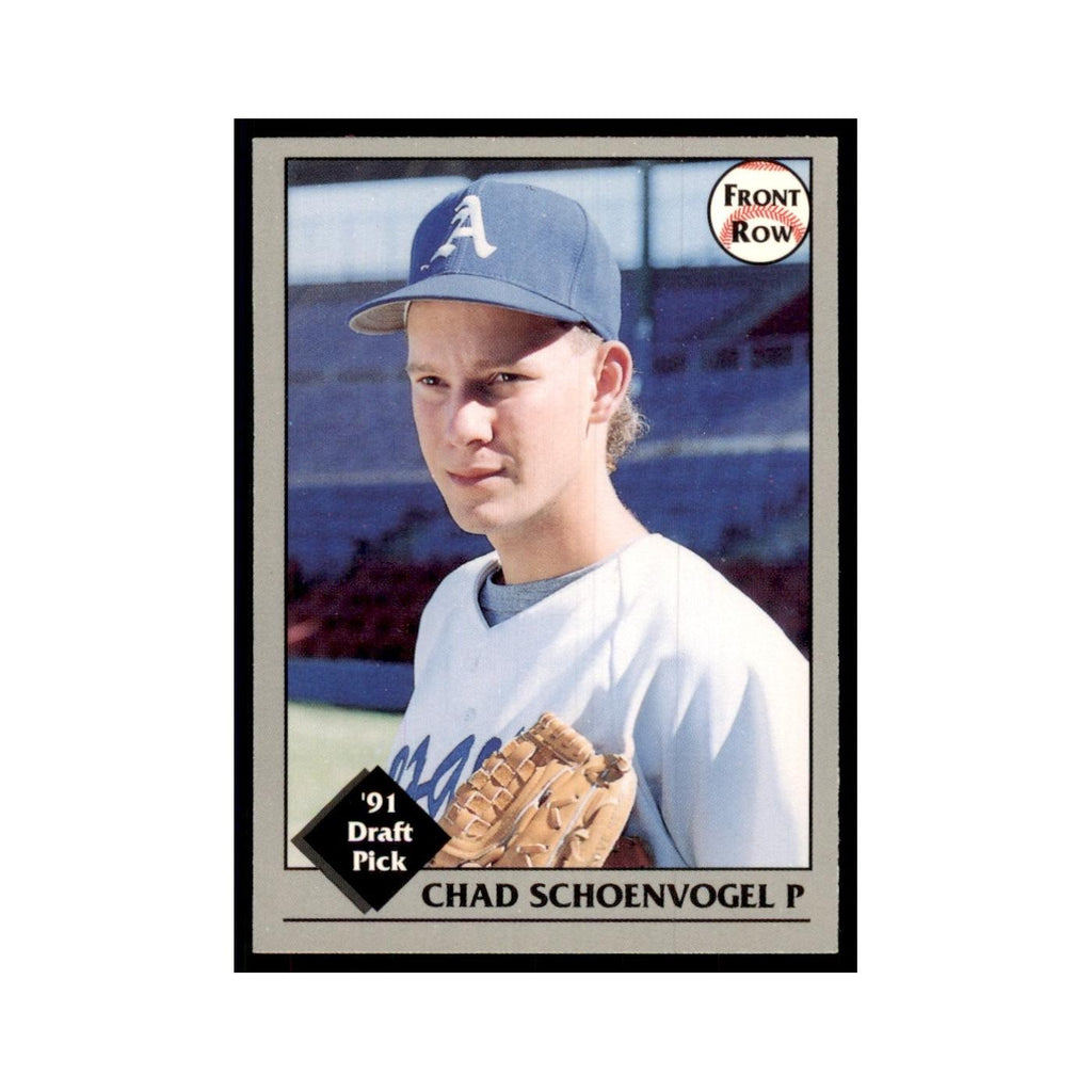 1991 Front Row Chad Schoenvogel Baseball Cards #3
