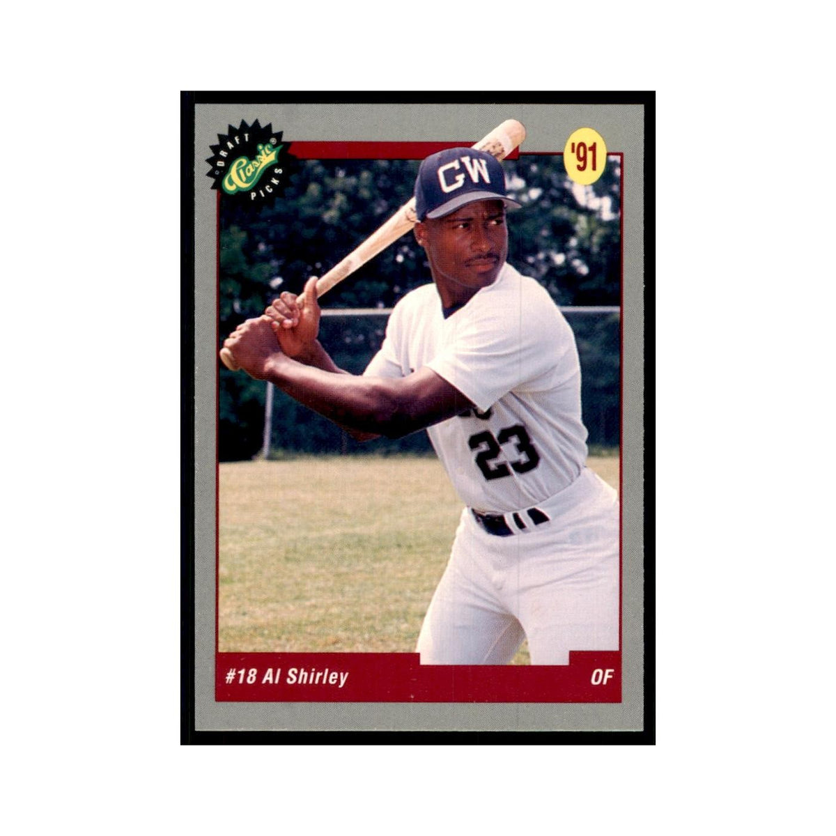 1991 Classic Draft Picks Al Shirley Baseball Cards #14
