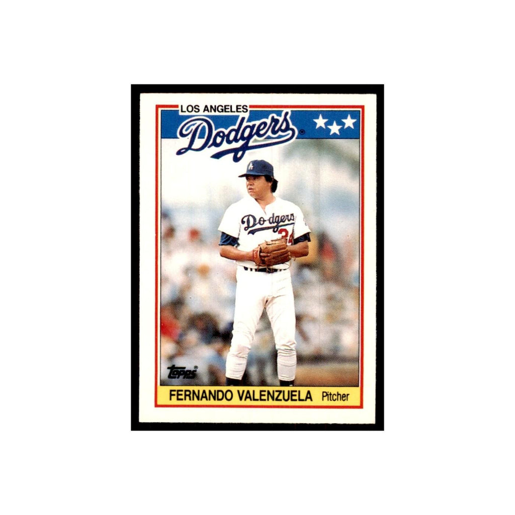 1988 Topps American Fernando Valenzuela Baseball Cards #80