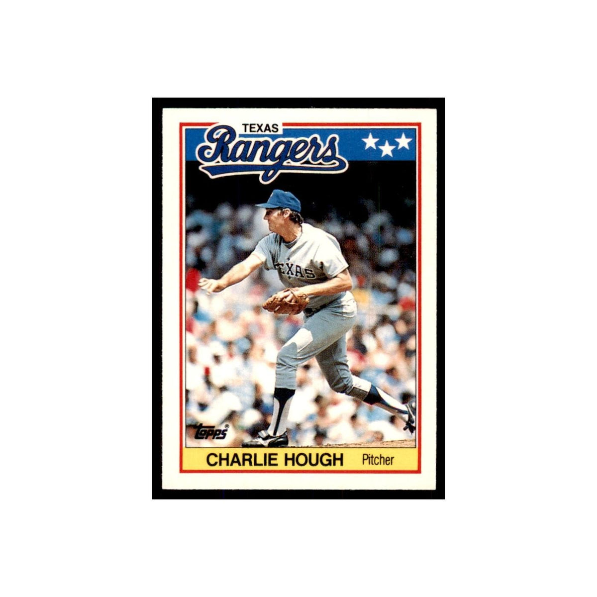 1988 Topps American Charlie Hough Baseball Cards #36.0