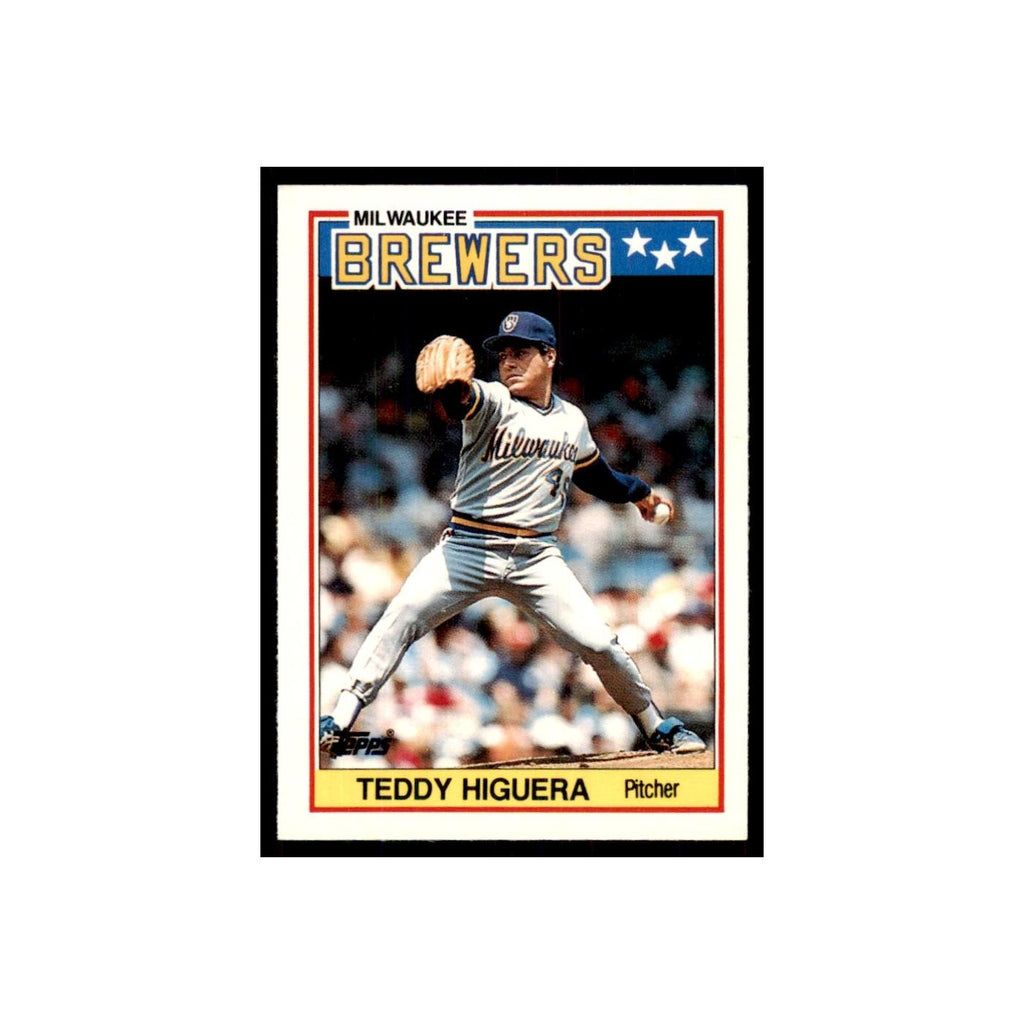 1988 Topps American Teddy Higuera Baseball Cards #35.0
