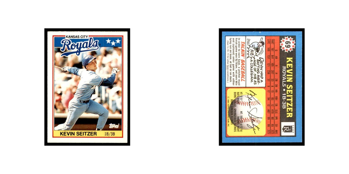 1988 Topps American Kevin Seitzer Baseball Cards #69.0