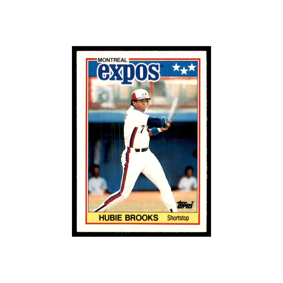 1988 Topps American Hubie Brooks Baseball Cards #8.0