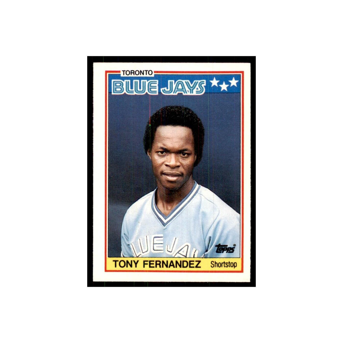 1988 Topps American Tony Fernandez Baseball Cards #23.0