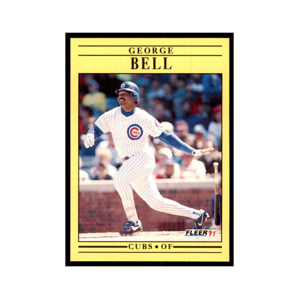 1991 Fleer Update George Bell Baseball Cards #U-77