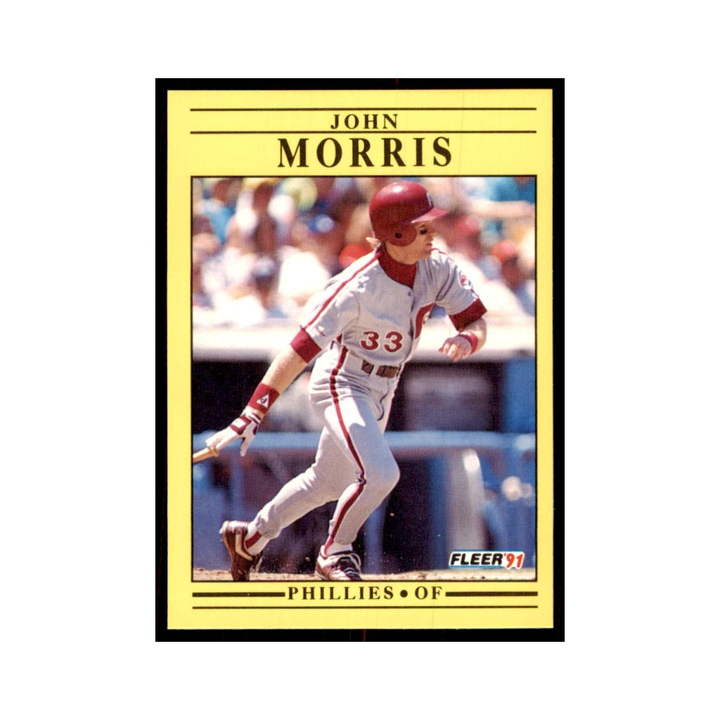 1991 Fleer Update John Morris Baseball Cards #U-109
