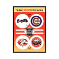 1991 NL: Atlanta Braves/Chicago Cubs/Cincinnati Reds/Houston Astros Baseball Car