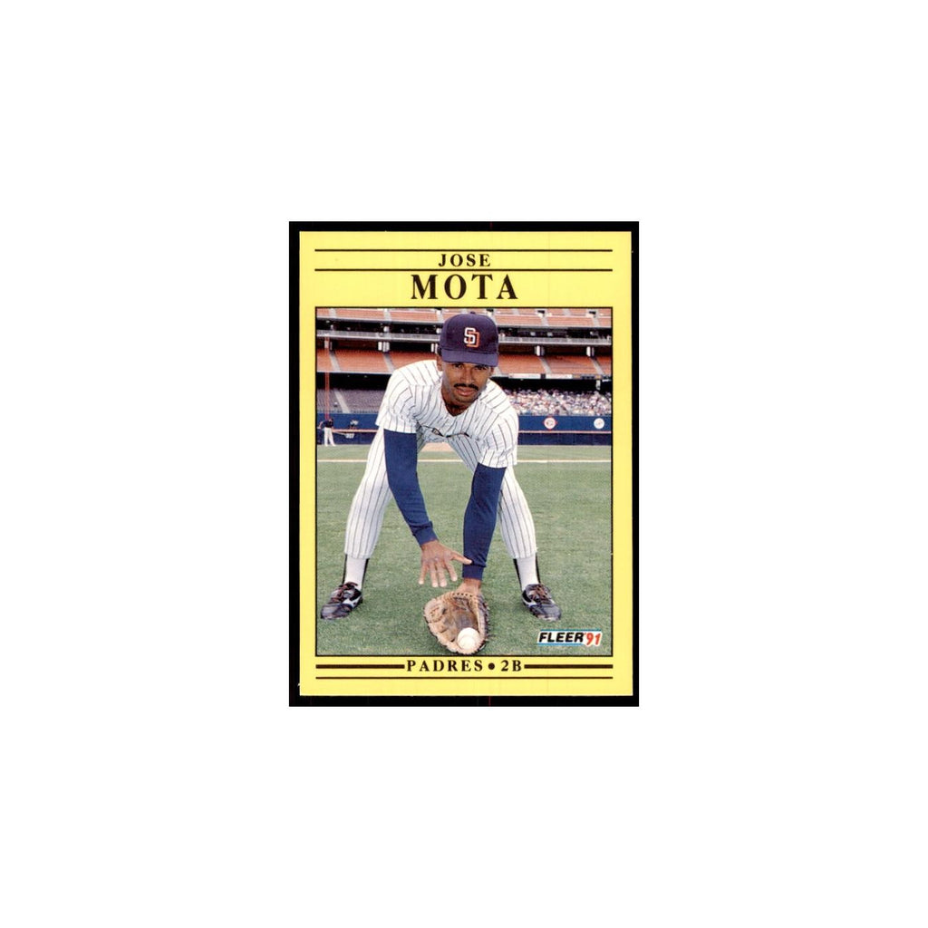 1991 Fleer Update Jose Mota Baseball Cards #U-126