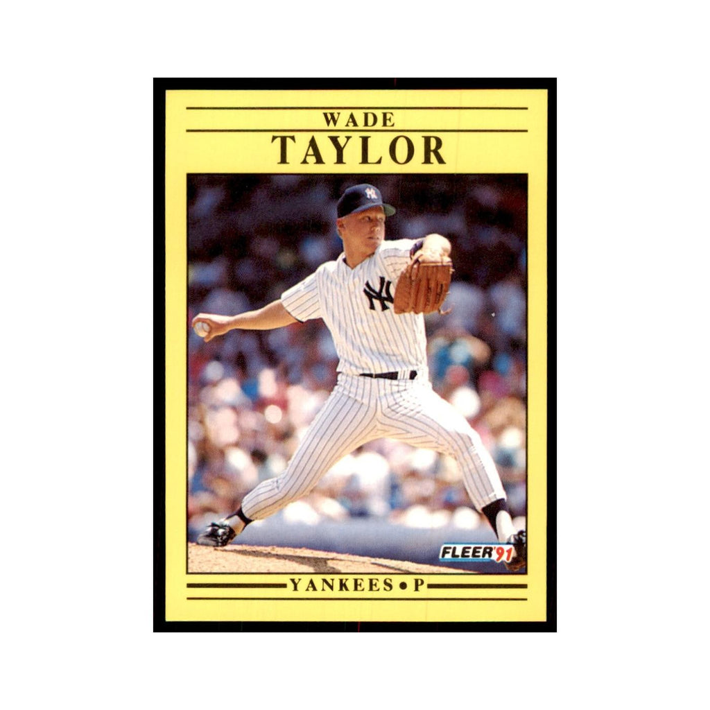 1991 Fleer Update Wade Taylor Baseball Cards #U-48