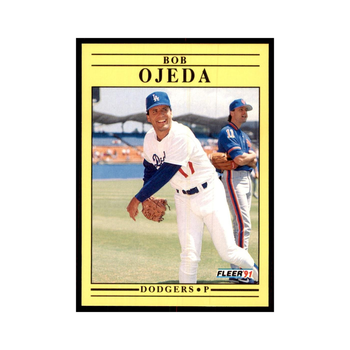 1991 Fleer Update Bob Ojeda Baseball Cards #U-95