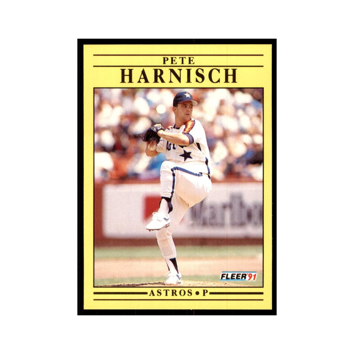 1991 Fleer Update Pete Harnisch Baseball Cards #U-89