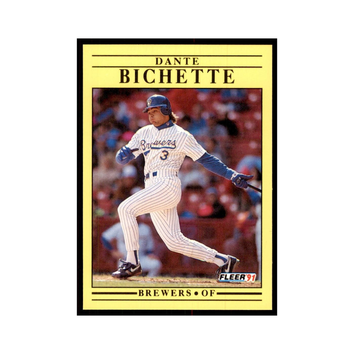 1991 Fleer Update Dante Bichette Baseball Cards #U-29