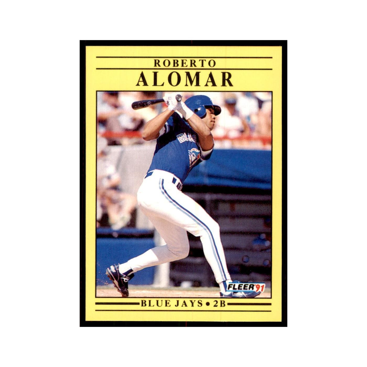 1991 Fleer Update Roberto Alomar Baseball Cards #U-63