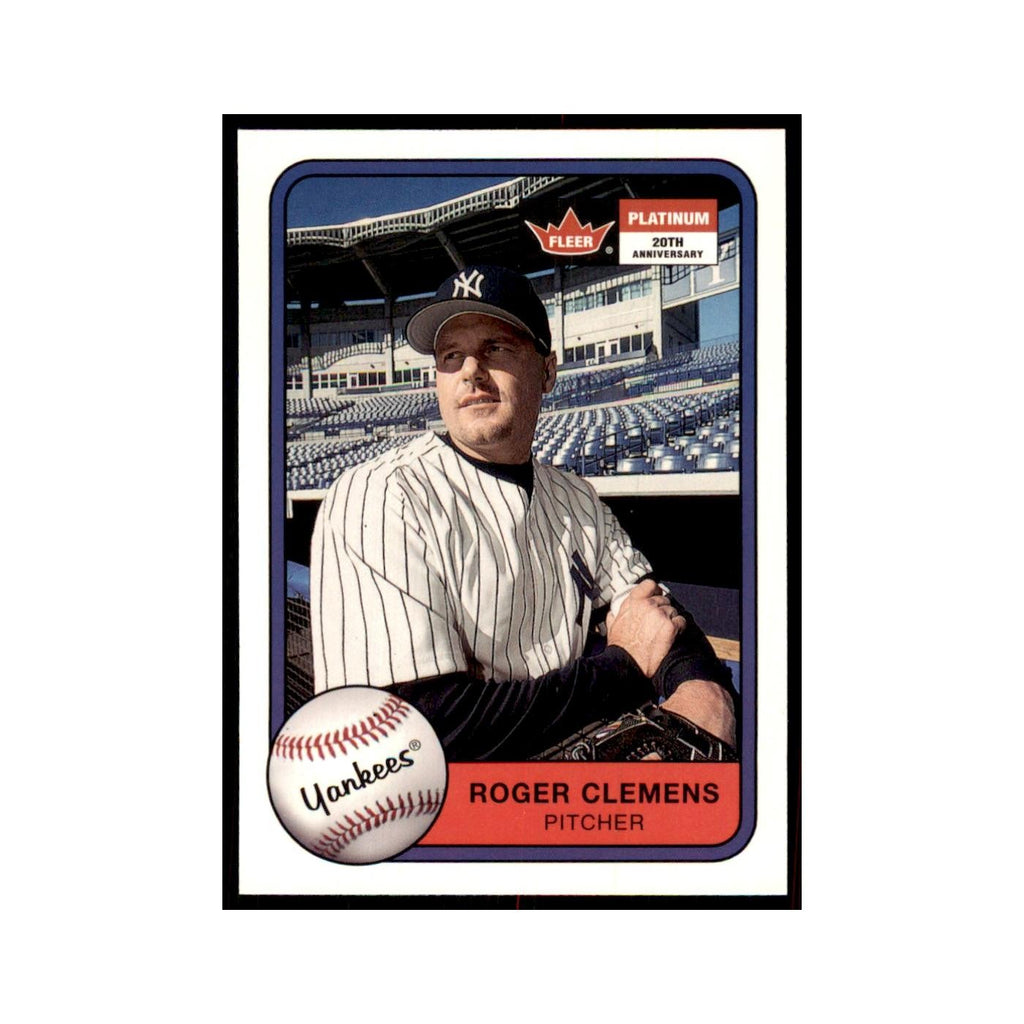2001 Fleer Platinum Roger Clemens Baseball Cards #197