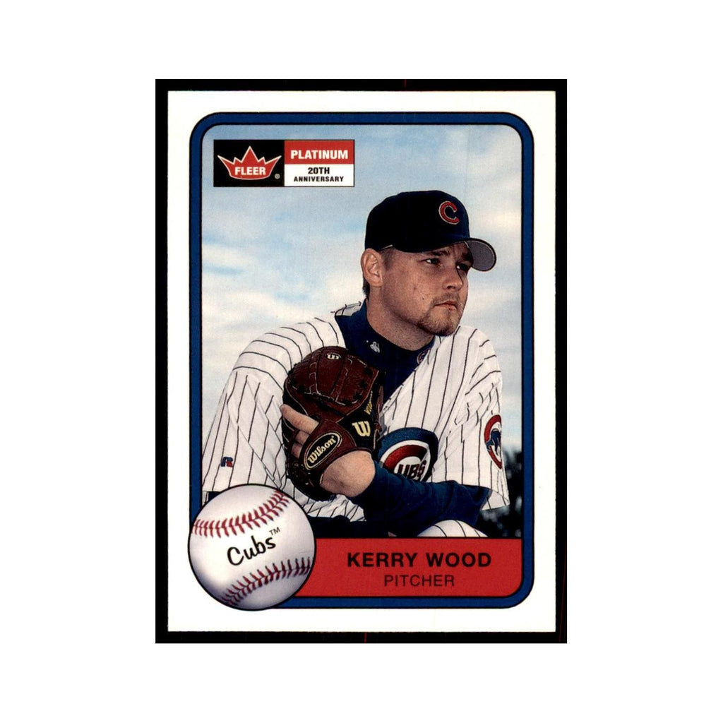 2001 Fleer Platinum Kerry Wood Baseball Cards #234