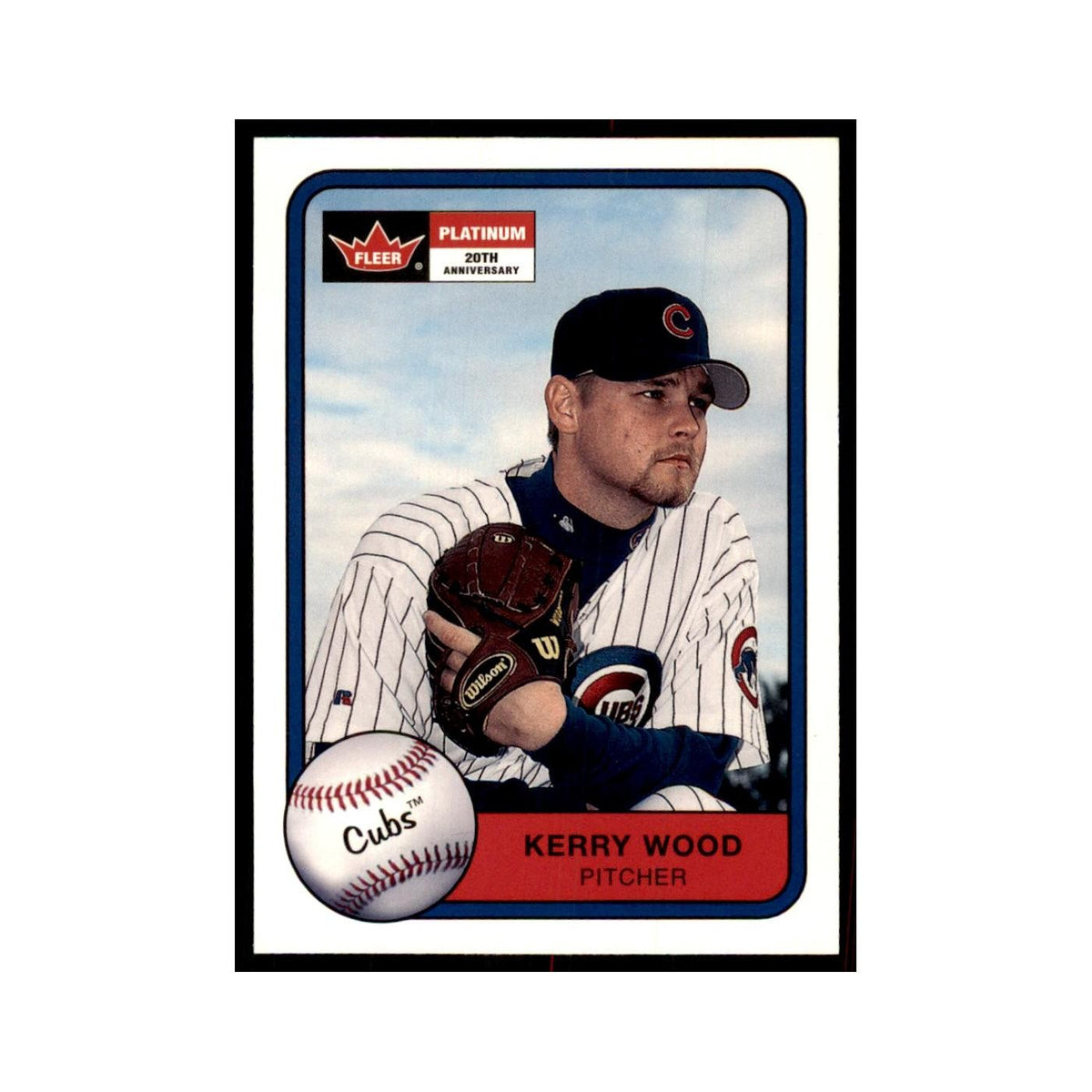 2001 Fleer Platinum Kerry Wood Baseball Cards #234