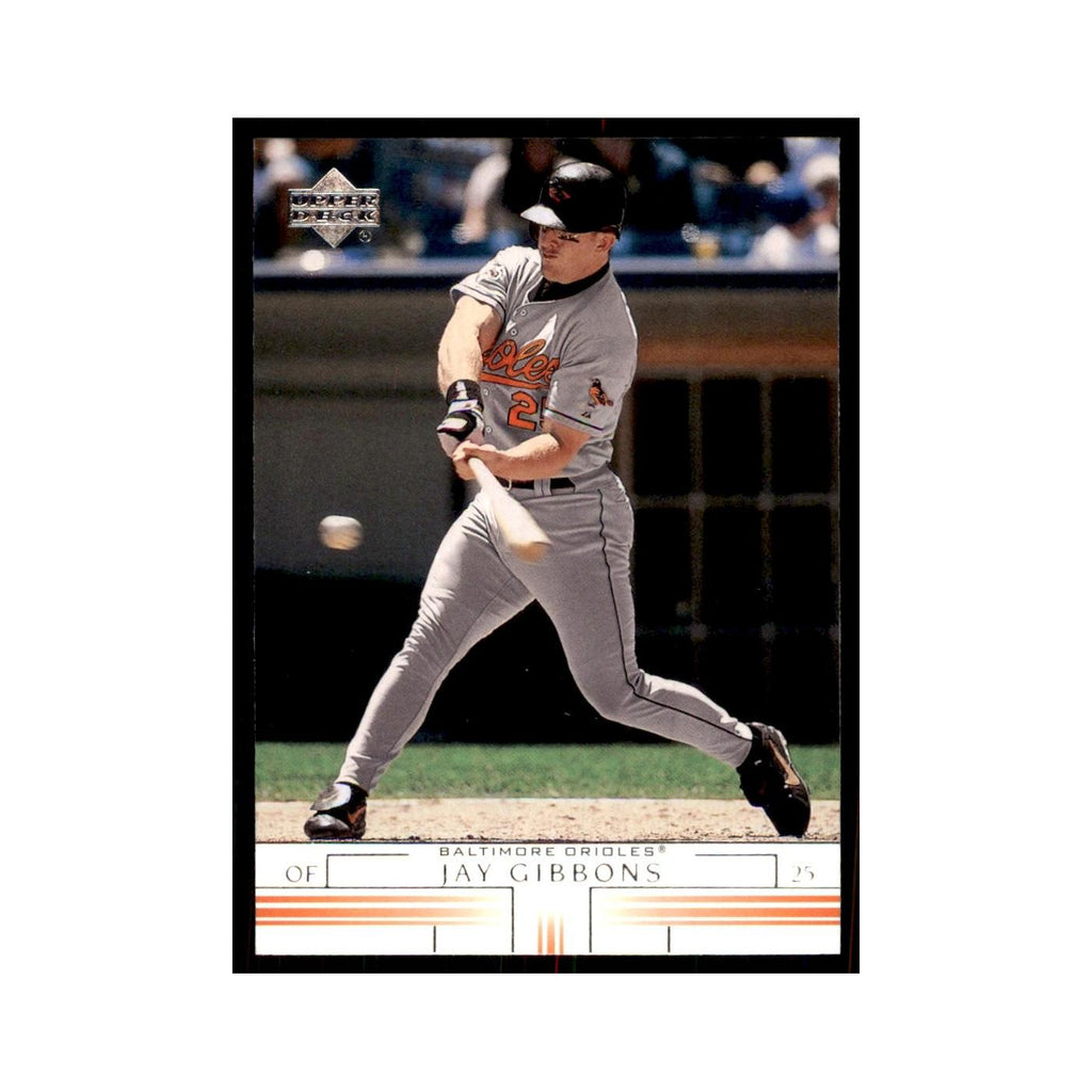 2002 Upper Deck Jay Gibbons Baseball Cards #587