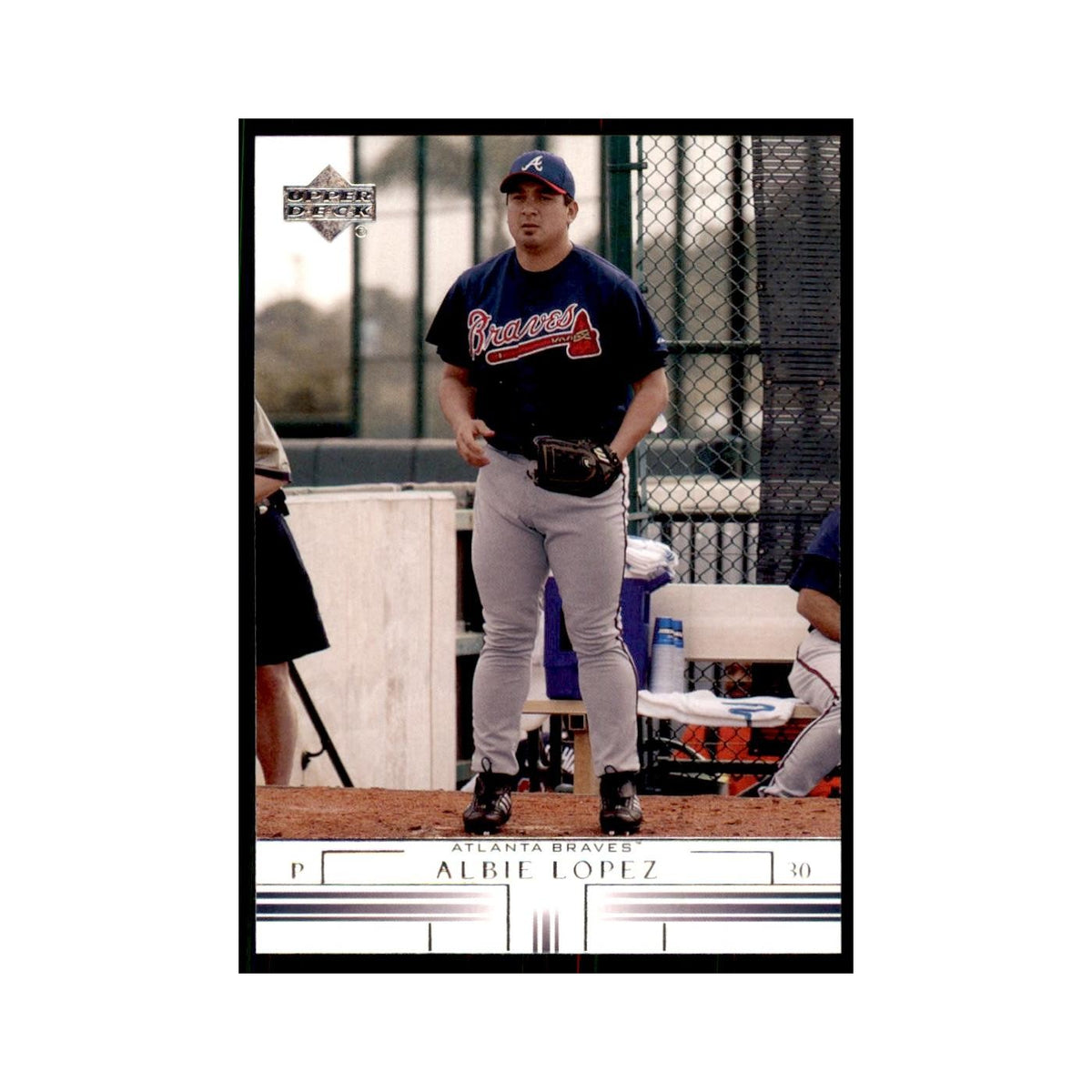 2002 Upper Deck Albie Lopez Baseball Cards #641