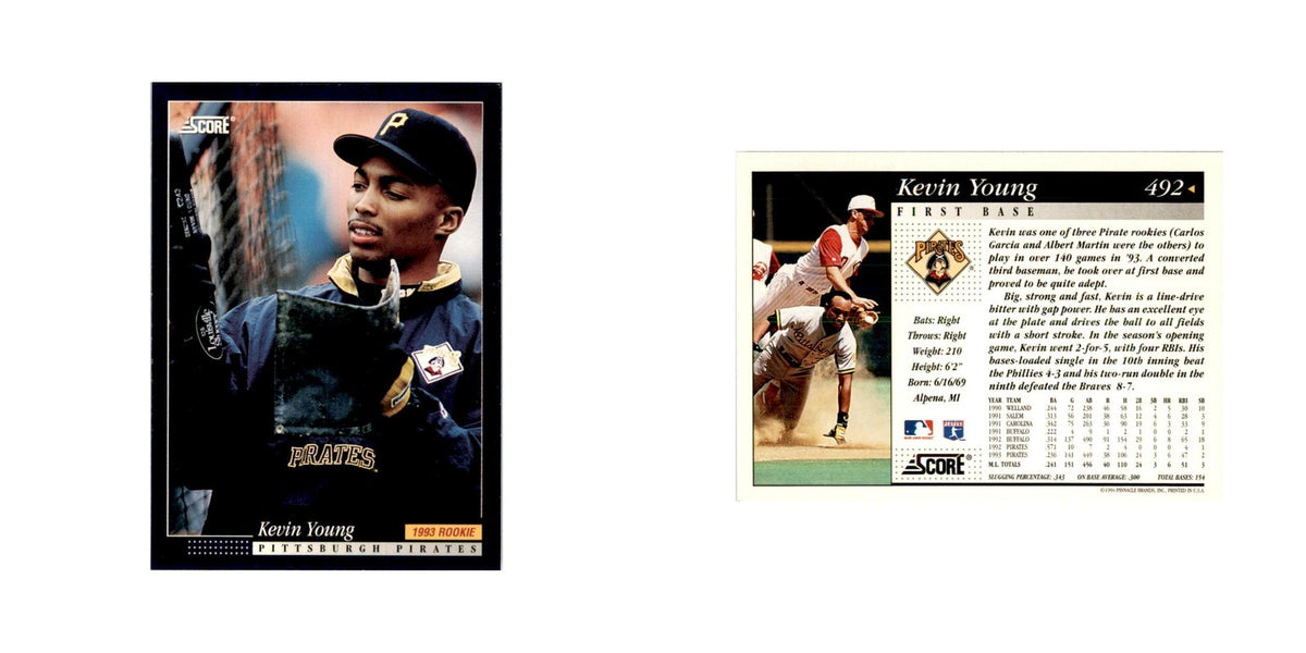 1994 Score Kevin Young Baseball Cards #492