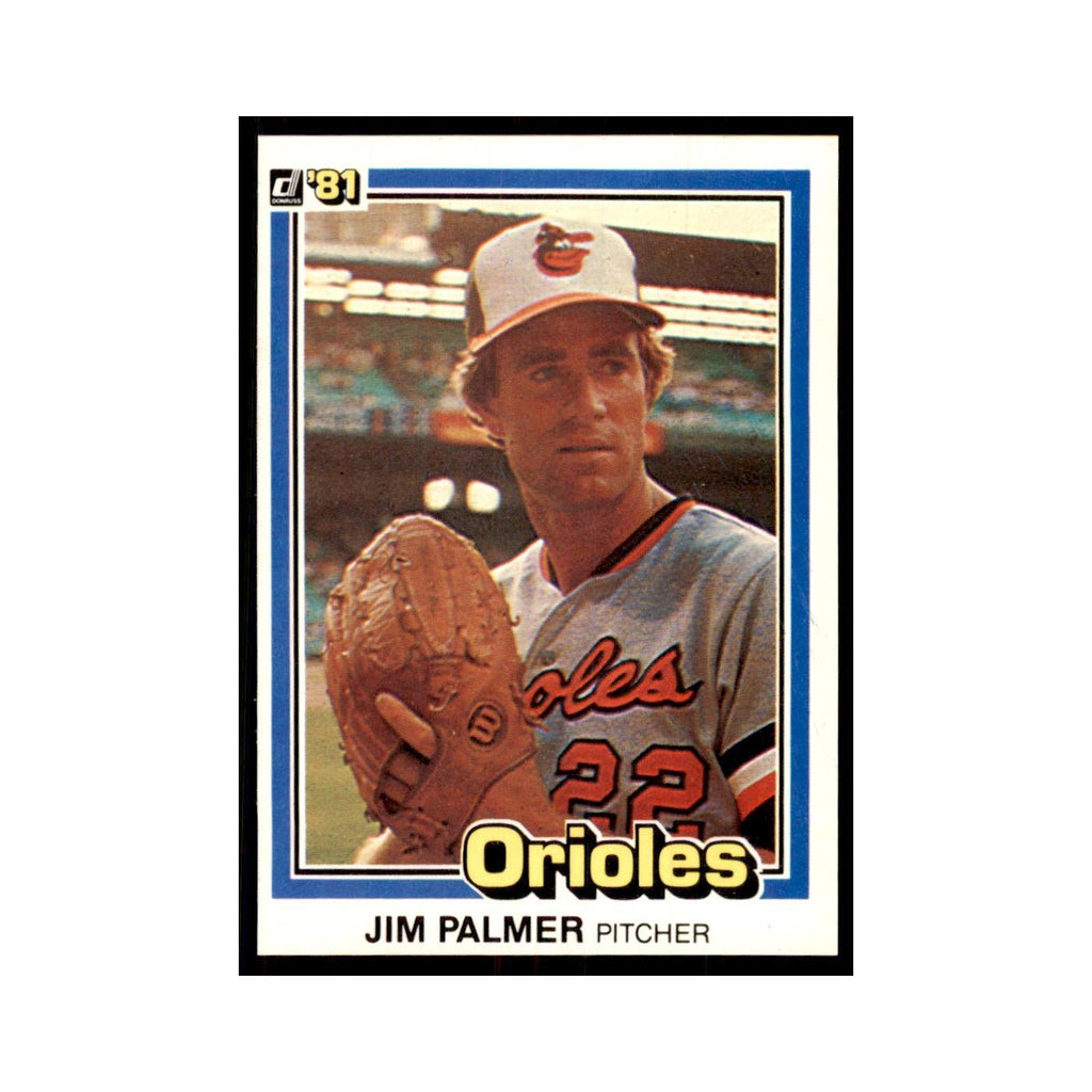 1981 Donruss Jim Palmer Baseball Cards #473.0
