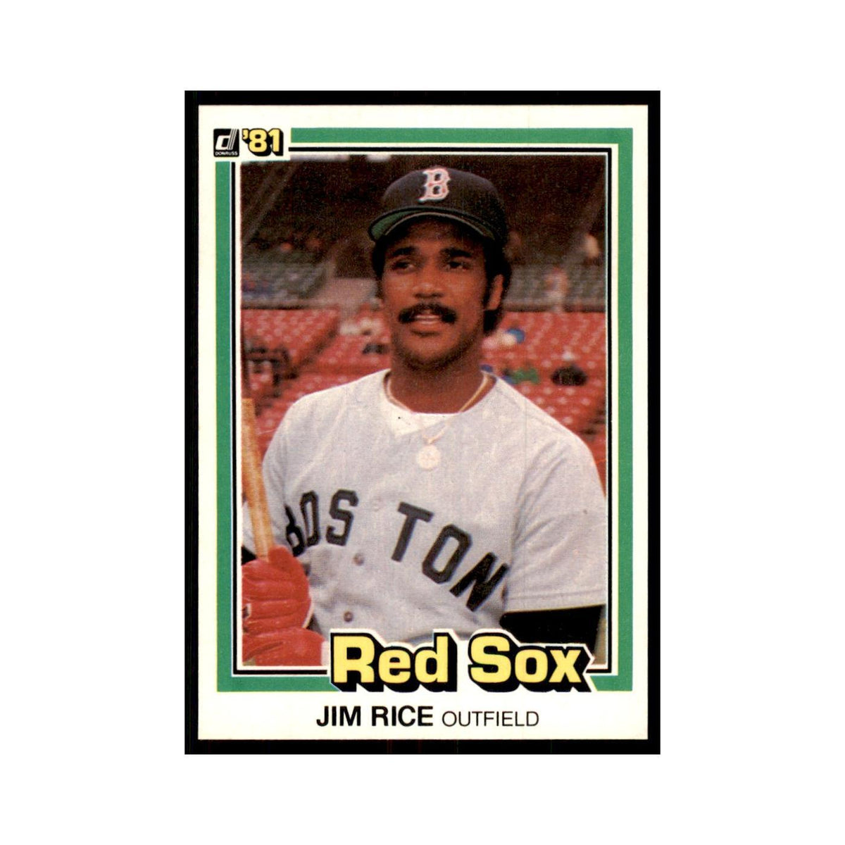 1981 Donruss Jim Rice Baseball Cards #338.0