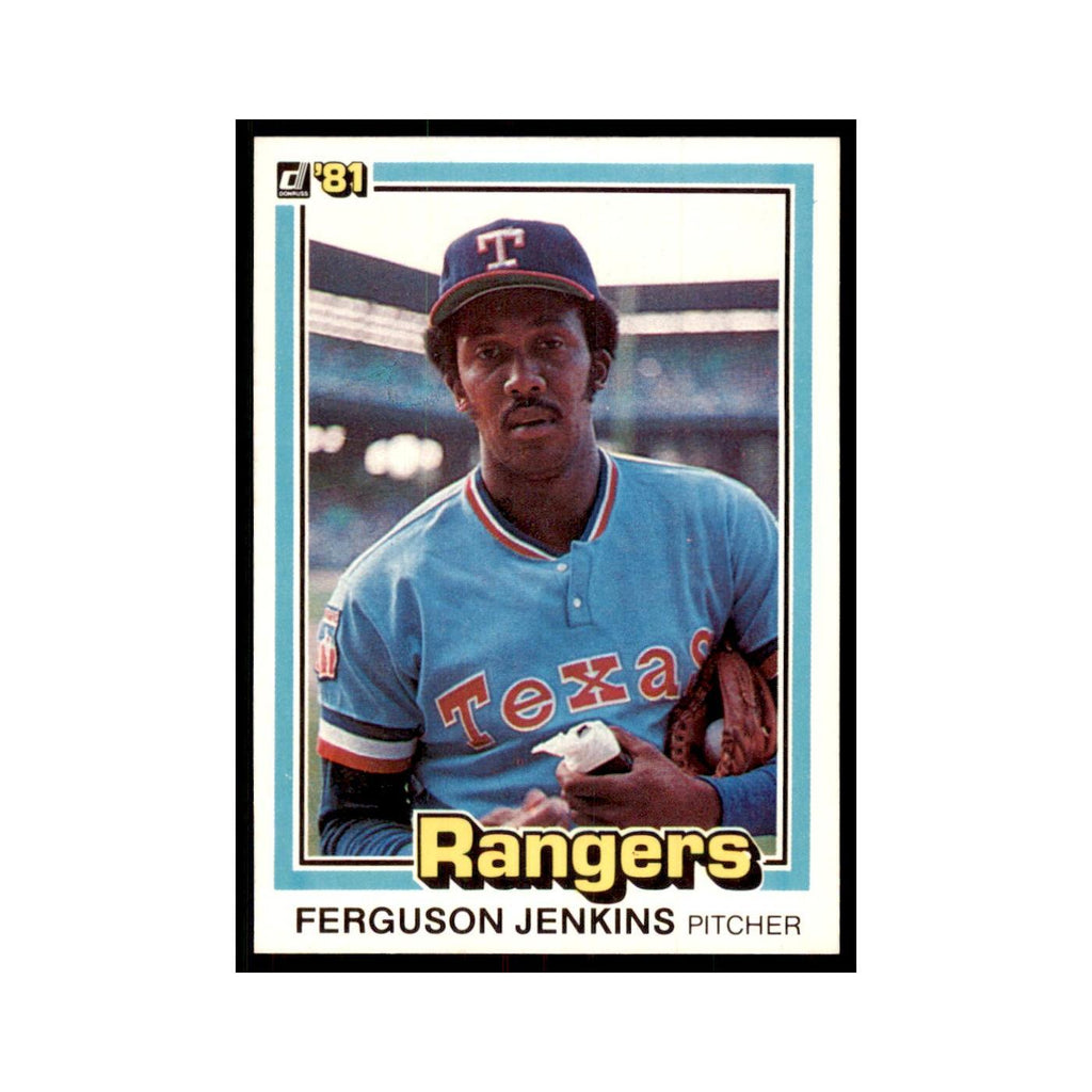1981 Donruss Ferguson Jenkins Baseball Cards #146.0