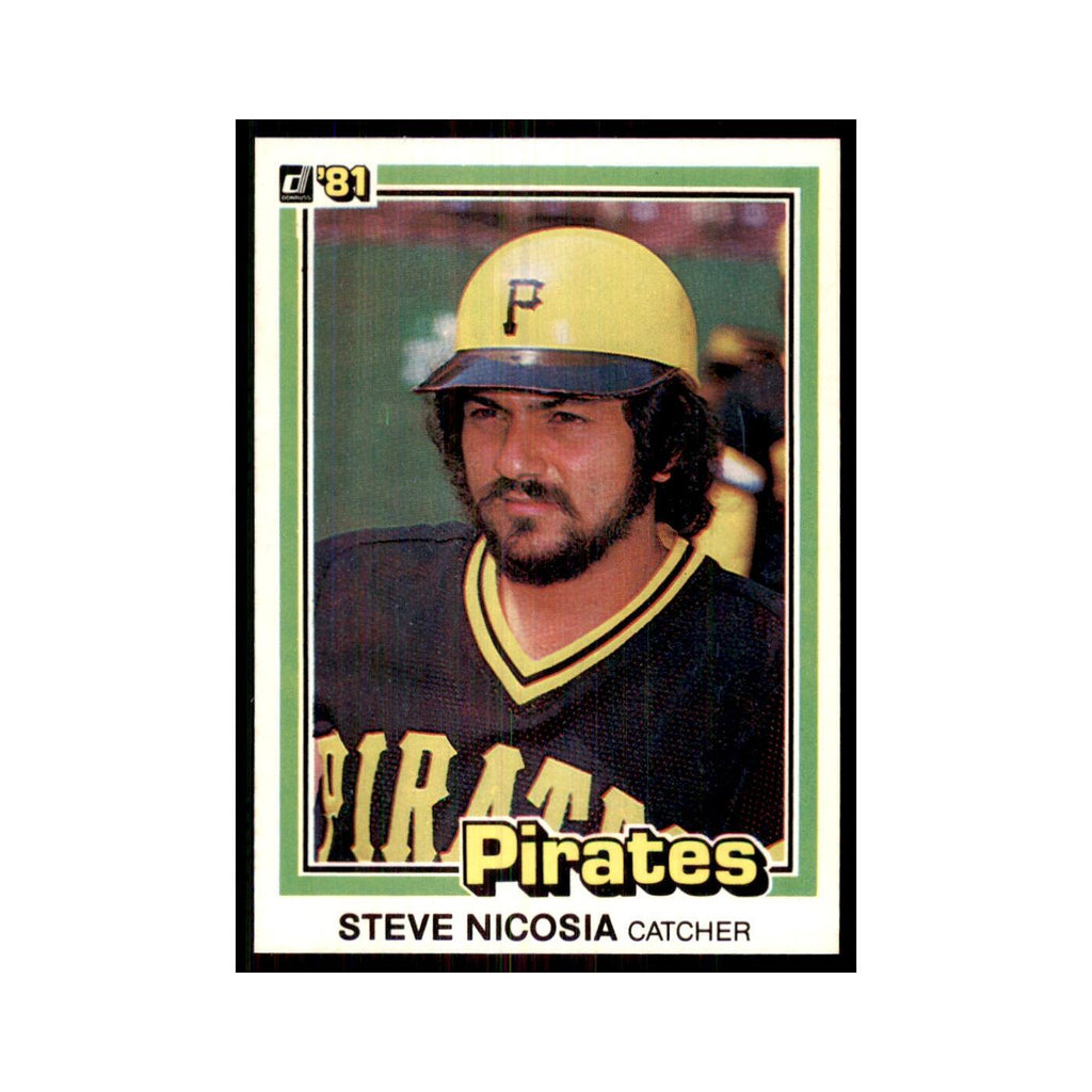 1981 Donruss Steve Nicosia Baseball Cards #373