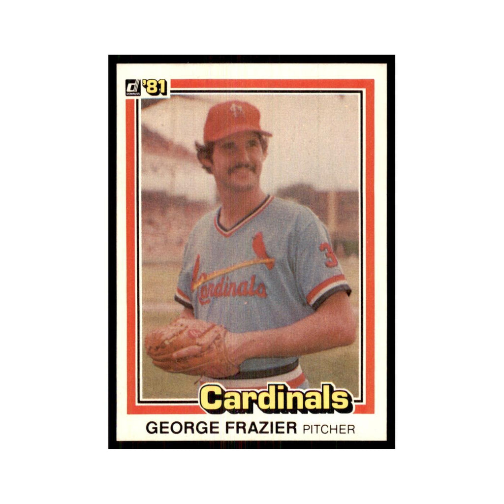 1981 Donruss George Frazier Baseball Cards #310