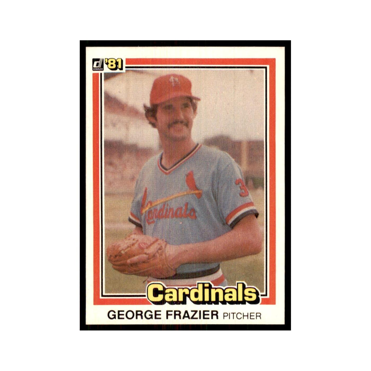 1981 Donruss George Frazier Baseball Cards #310
