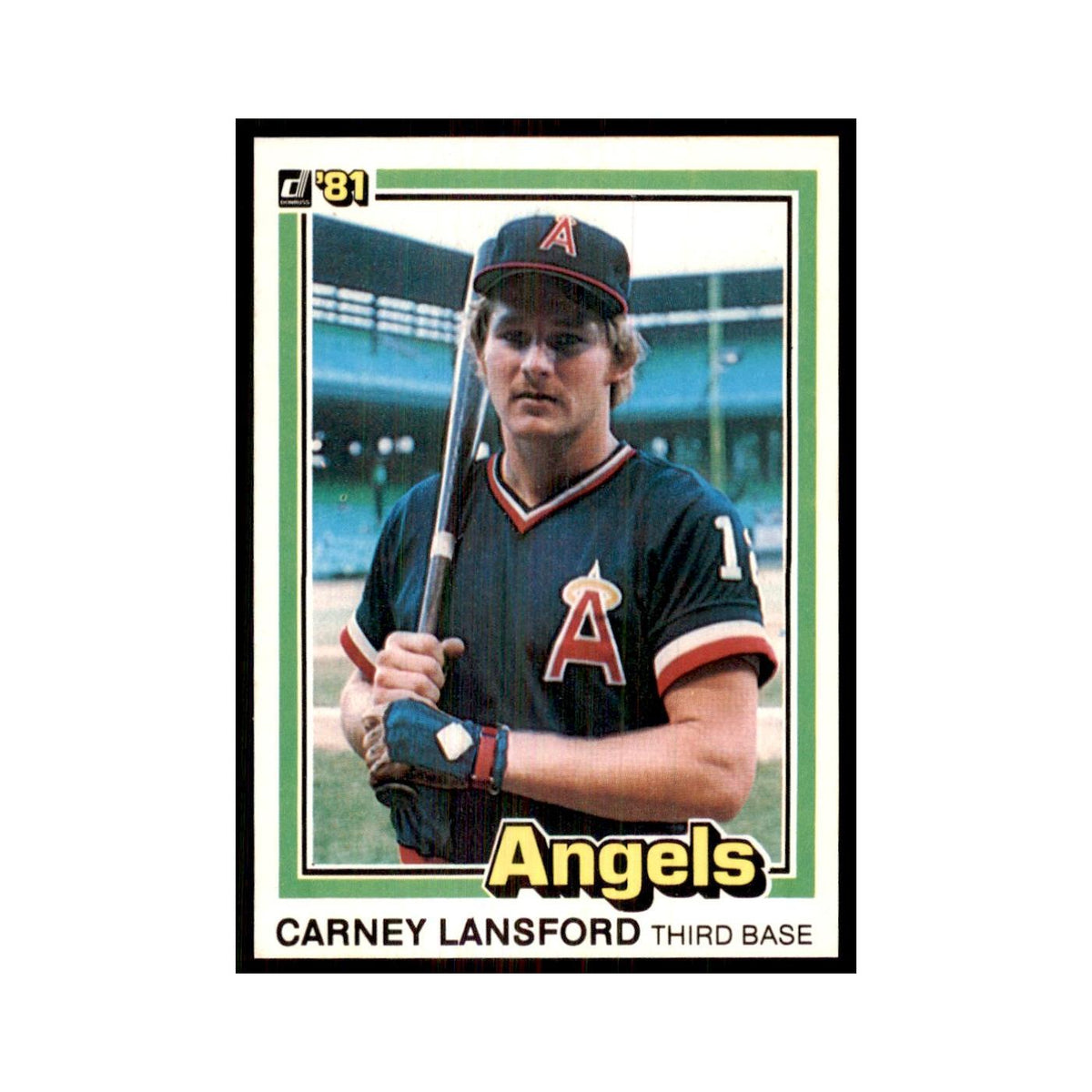 1981 Donruss Carney Lansford Baseball Cards #409